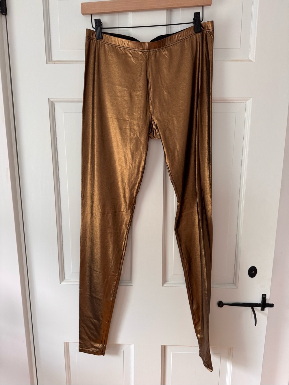 Metallic Copper/Gold Leggings